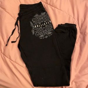 Hollister Black Sweatpants size XS